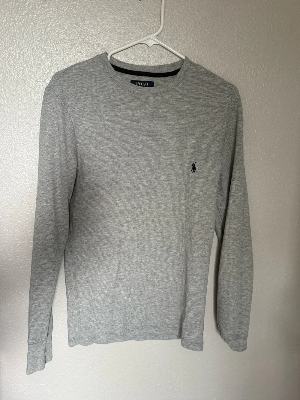 Polo by Ralph Lauren Light Gray Crewneck Sweater